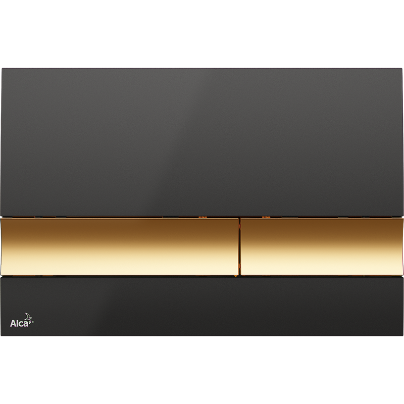 Кнопка для инсталляции (черный-золото) М1728-5 - Слайд 1