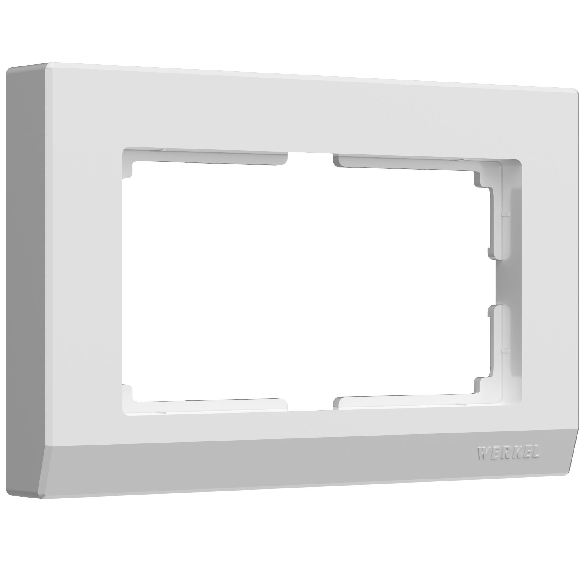 Рамка для двойной розетки (белый) W0081801 - Слайд 1