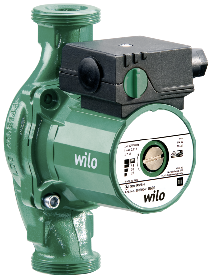 Насос циркуляционный Wilo RS 30/4 с резьбовыми соединениями