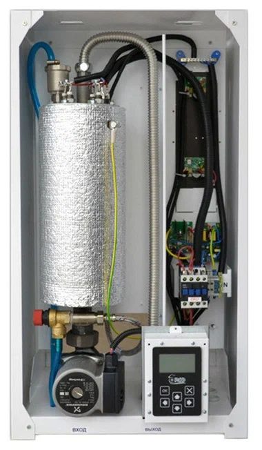 Электрический котел РЭКО-9ПМ (9 кВт) 380/220В с расширительным баком, насосом и группой безопасности - Слайд 2