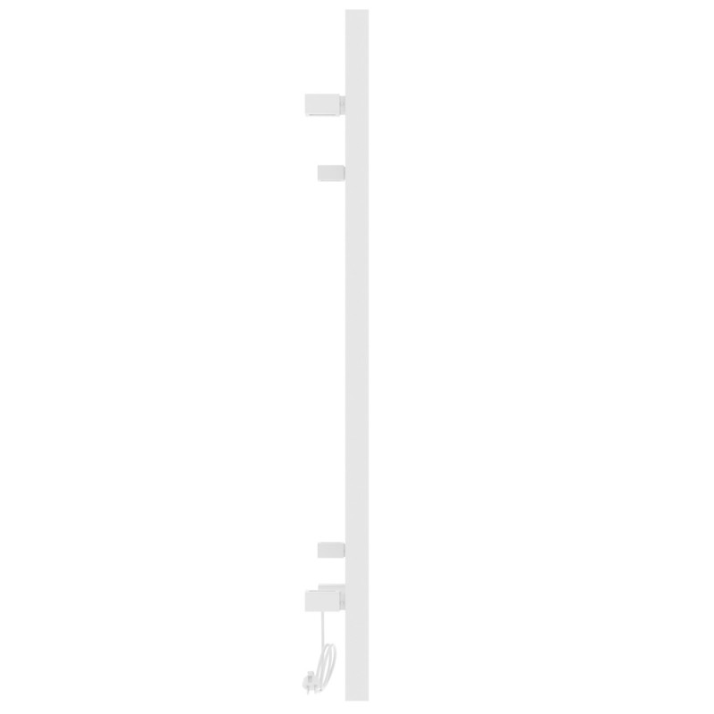Полотенцесушитель электр. Астор ЧК9 350*700, 135Вт, белый матовый муар, подключение справа, "ЛАРИС" - Слайд 5