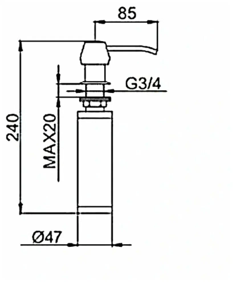 Дозатор встраиваемый F405 - Слайд 4