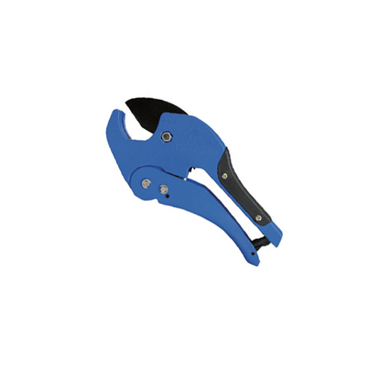 Ножницы усиленный для пластиковых труб d20-42мм синие, VIEIR
