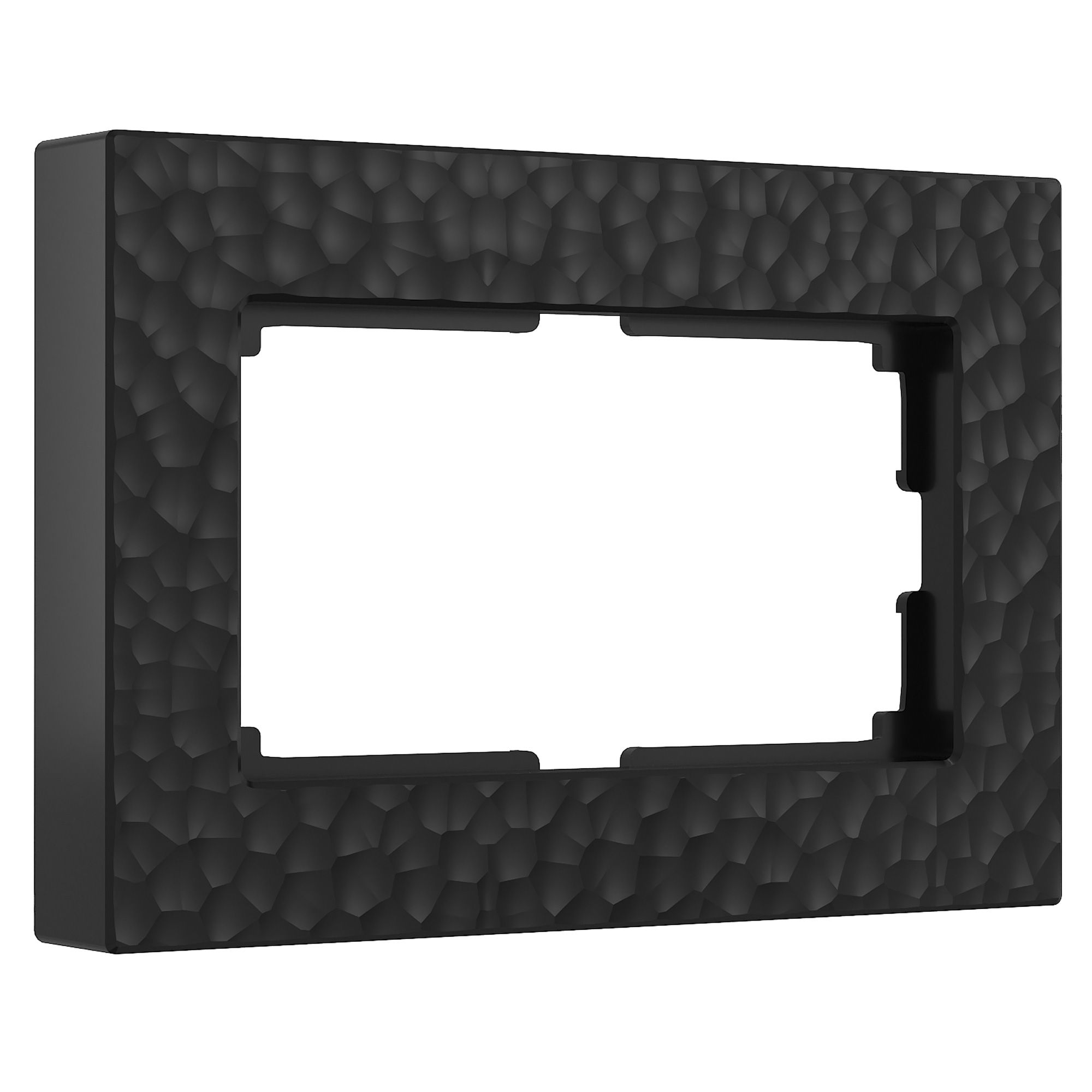 Рамка для двойной розетки (черный) W0082408 - Слайд 1